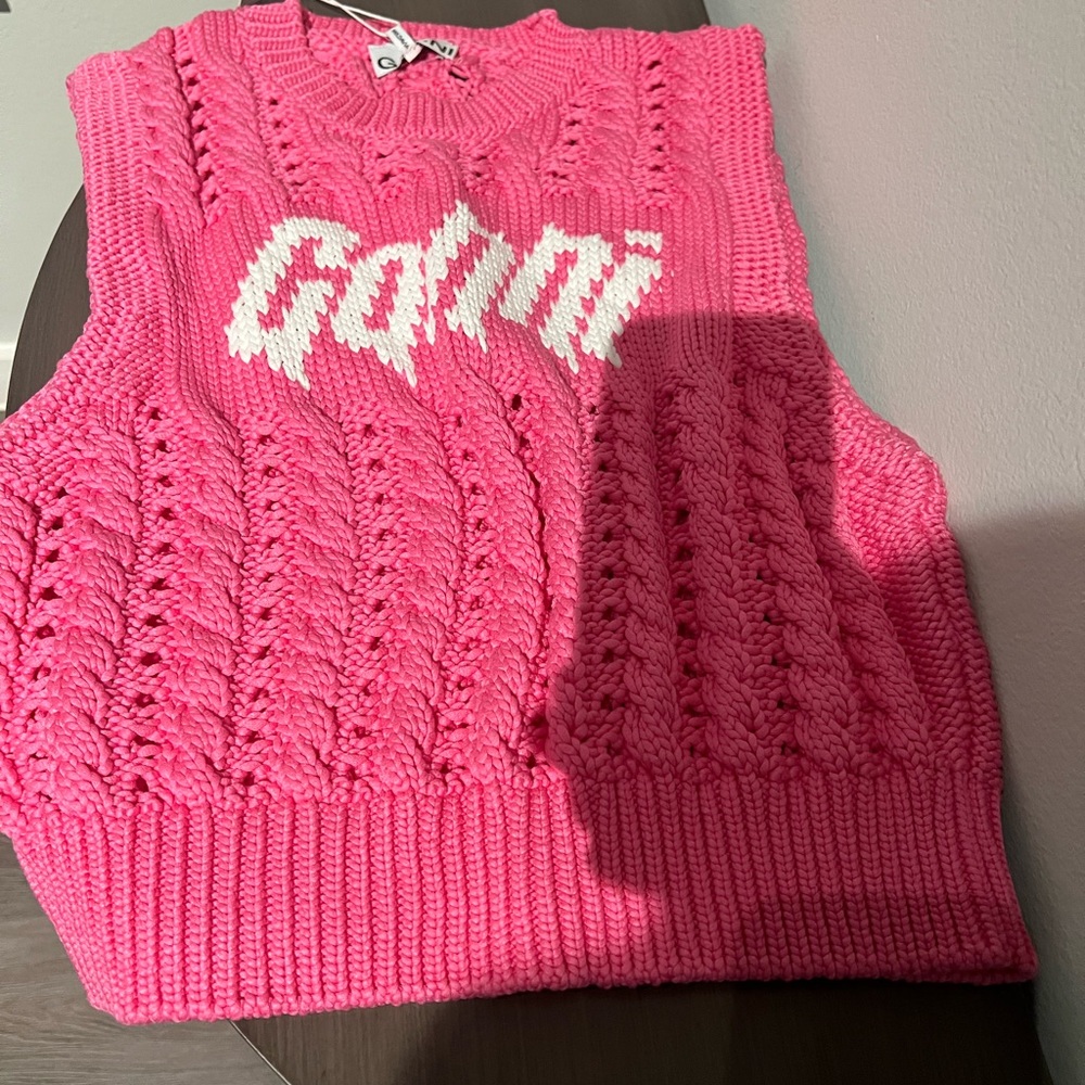 GANNI knit sweater